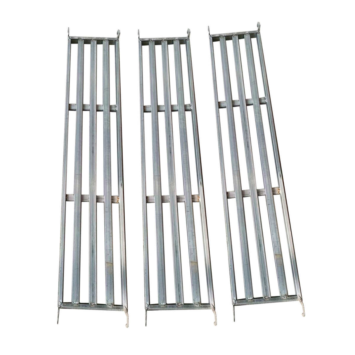 活动折叠脚手架专用通用脚踏板升级加厚镀L锌挂钩穿孔型方管型踏