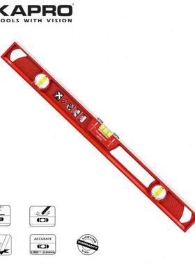 铸082高精度压铸水平仪加厚以色列K水平尺靠尺ROAP装修重型嘉宝铝