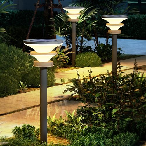 太阳能地灯户外庭院花园草坪灯别墅装F饰景观地插灯家用防水地埋