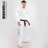 刺绣儿童初学者训练服款 跆拳道服IT男女教练全F成人服武术服服装