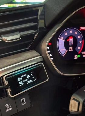 台湾SHADOW多功能仪表OBD直插涡轮表水温表转速排温D-METER2