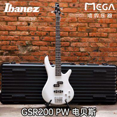 Ibanez 依班娜 贝斯 初学者入门 电贝司 bass 四弦 GSR200 PW