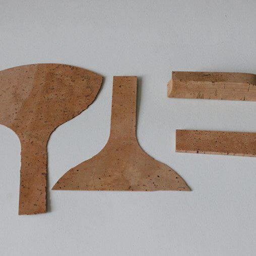 手柄直软木日乒乓球