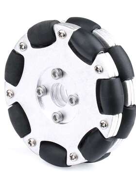 全向轮福来轮 82mm  金属全向轮 omni Robot ROS平台全向运动