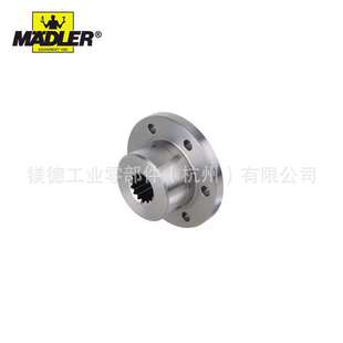 Maedler 齿轴 DIN 5480 的 法兰轮毂
