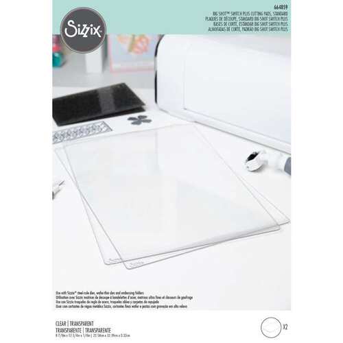 Big Shot Switch Plus 附件切割垫，1 ??对，标准 664859