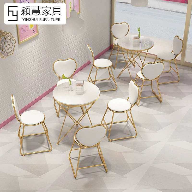 奶茶店桌椅组合岩板大理石餐饮店休闲桌甜品咖啡厅小圆桌商用桌椅,鲜花速递/花卉仿真/绿植园艺,割草机/草坪机,淘宝优惠券,粉丝福利购,淘宝优惠卷