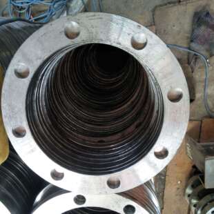 生产铝制法兰盘材质6063国标法兰DN100 PN16 平焊法兰盘图纸法兰