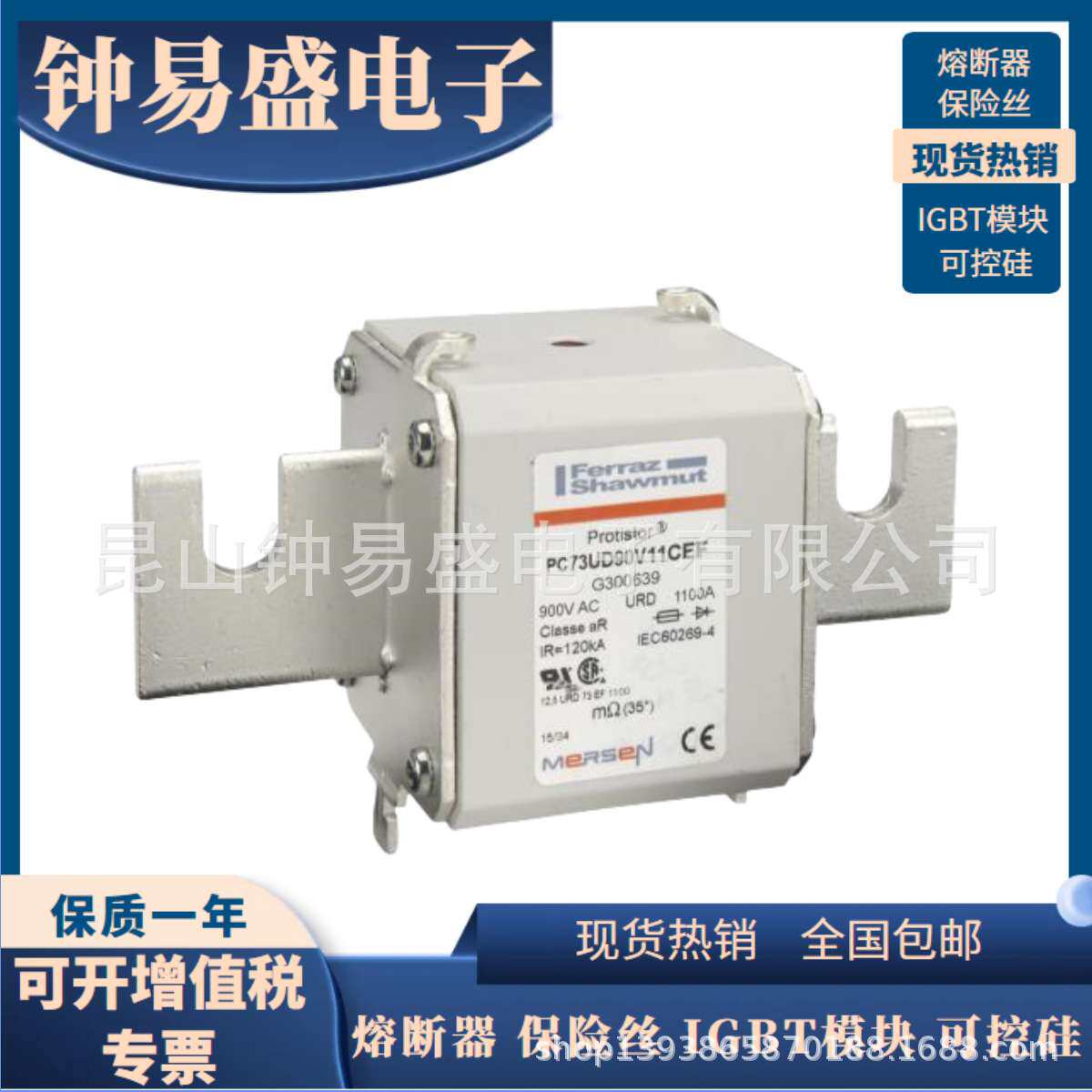 法国美尔森A110UD73TTI1000罗兰熔断器A100UD73TTI1100 L301057