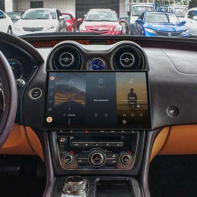 适用捷豹XJ/XF/XEF/F-PACE车机智能安卓导航车载DVD13寸导航仪