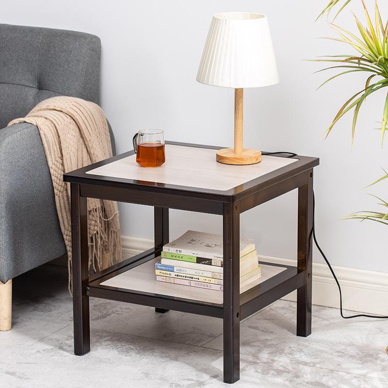 沙发边几角几小桌子小茶几小户型客厅实木轻奢简约床头边柜小方桌