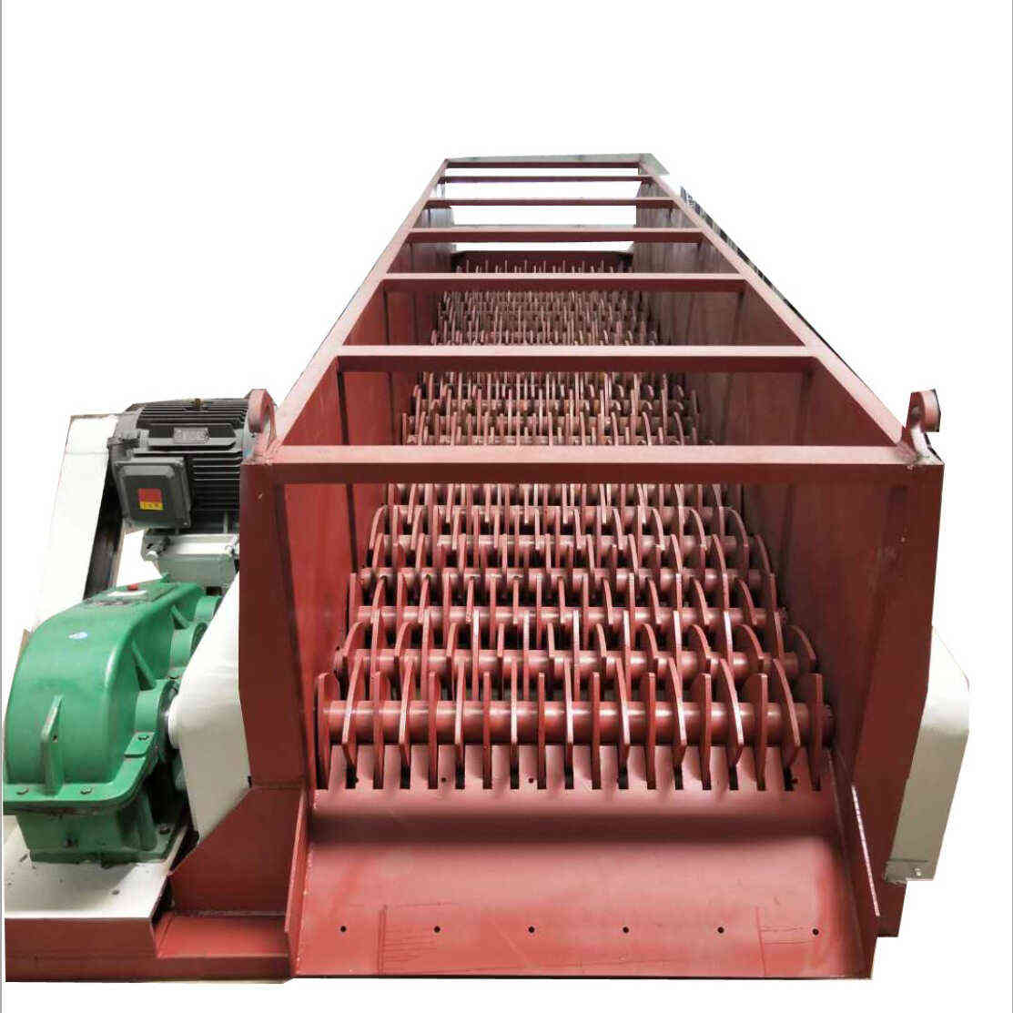 大型鹅卵石脱泥分选机 滚轴筛粘土矿渣泥石分离机S 石头沙子筛分