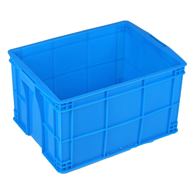 520*380*290l 塑料周转箱 塑胶箱 工具收纳箱  465-280箱 配盖子