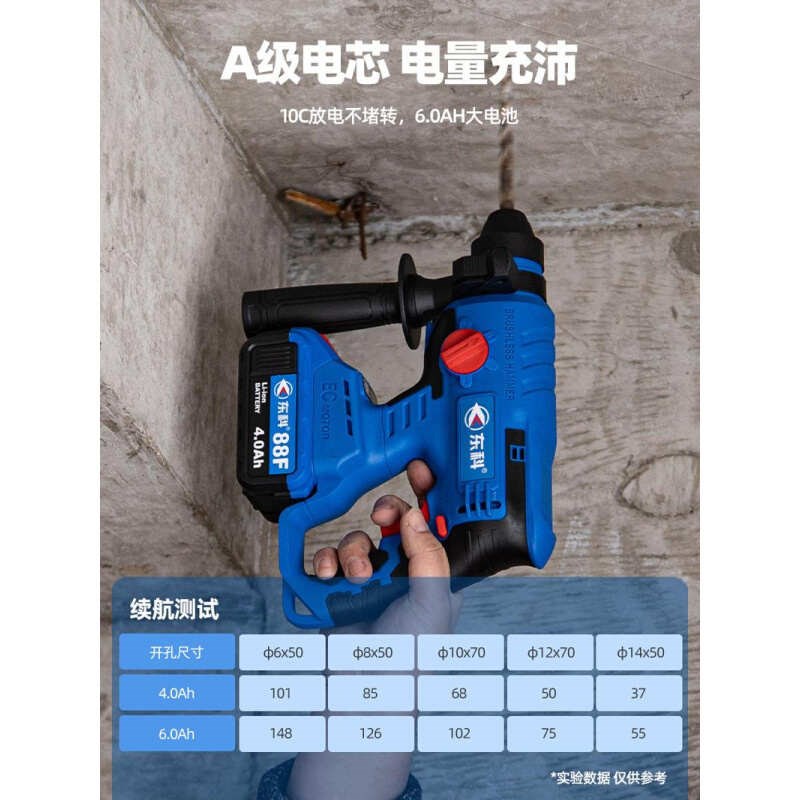 20离合轻型直流充电电锤无刷冲击钻I电镐电钻三用大功率工业级