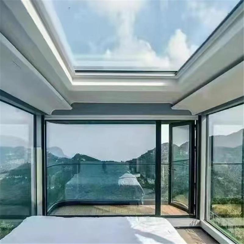 金属木质铝合金各种材质均可制作户外景观民宿小屋品质太空舱