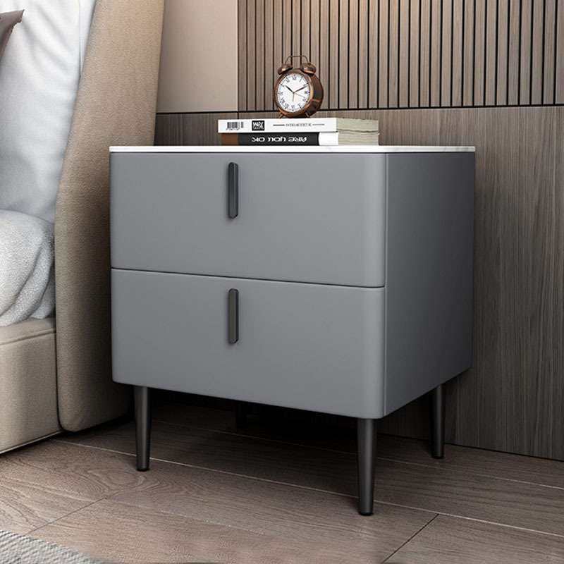 直销奶油风实木床头柜简约现代小柜子轻奢床边柜卧室岩板床头收纳,电子元器件市场,其它元器件,淘宝优惠券,粉丝福利购,淘宝优惠卷