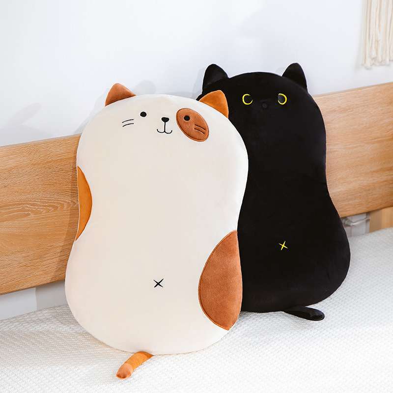 猫肚枕猫肚皮枕头带枕套猫咪猫腹睡觉专用宿舍学生大号整头枕