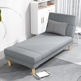 阳台布艺床沙发折叠床两用贵妃躺椅沙发榻单人床拼接床加宽床客厅