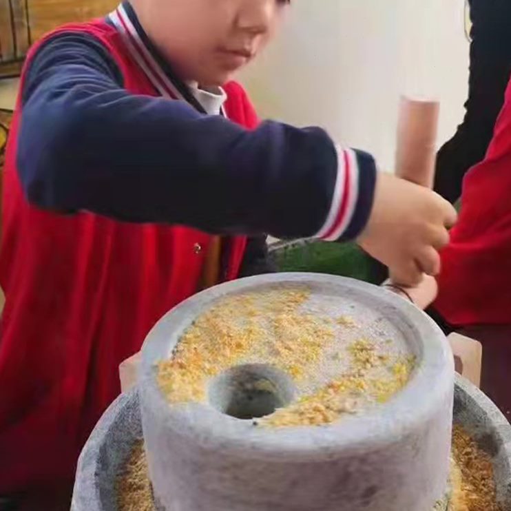 手工家用小磨磨豆浆石头石雕包邮五谷老式石磨天然磨盘手推磨