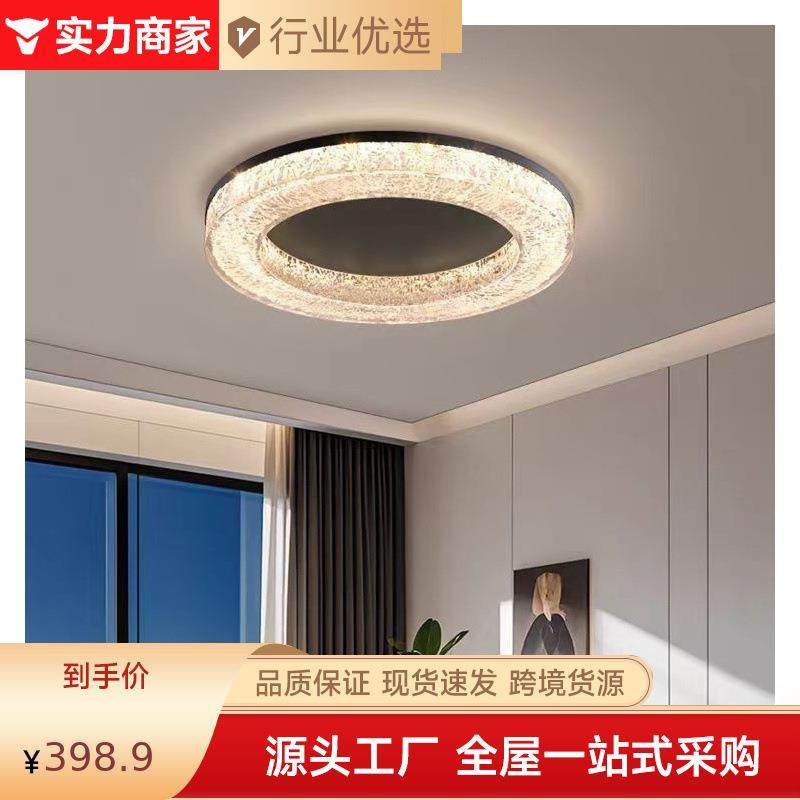 意式极简客厅吸顶灯现代简约高端设计师2024新款家用主卧室房间灯