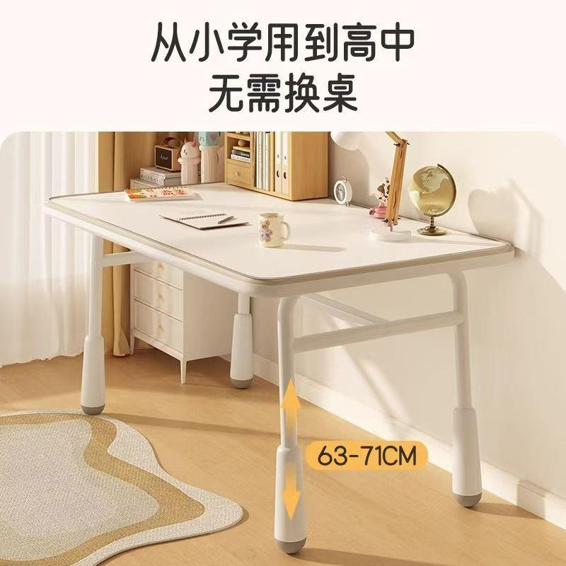 手摇升降办公桌家用卧室儿童学生书桌台式学习写字电脑桌厂家