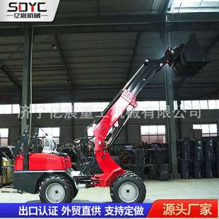 出口轮式装载机工程农用座驾式小铲车多功能柴油铲土机装载机