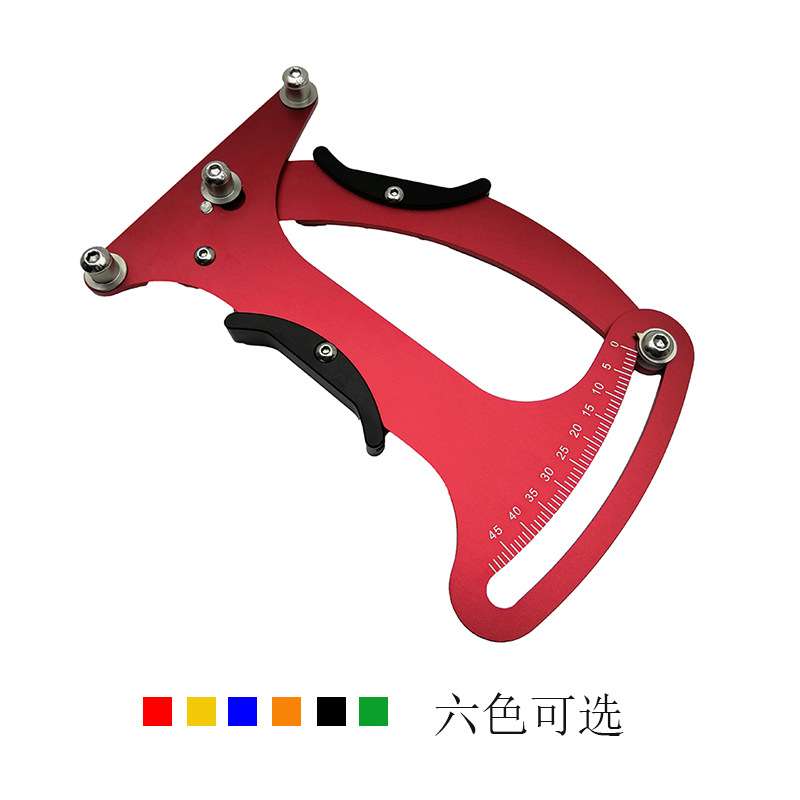 自行车车圈校正工具 辐条张力计 轮组钢丝调圈编圈 精度校正扳手