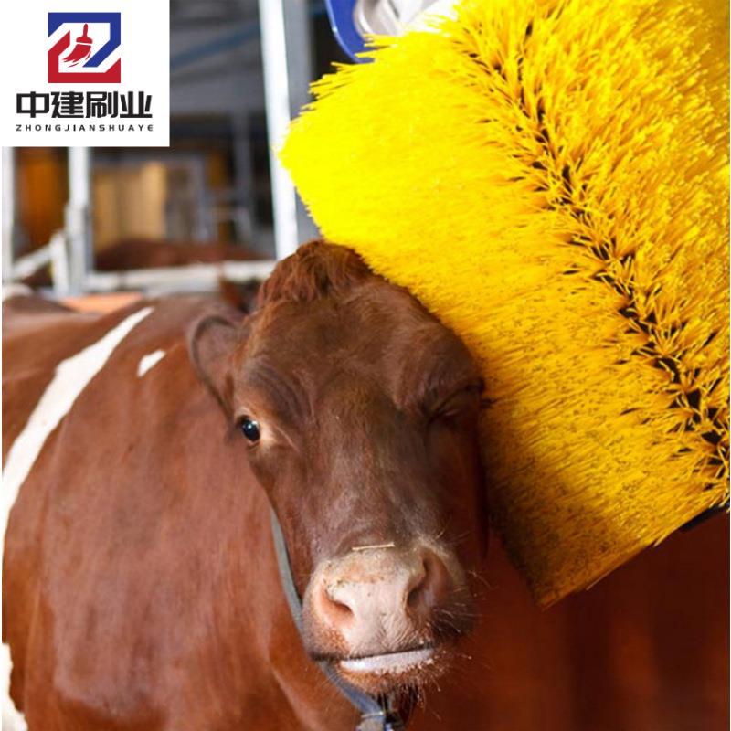 可旋转牛体按摩刷奶牛清洗蹭痒刷牛体刷畜牧自用止痒清洁挠痒