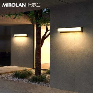 太阳能长条壁灯别墅n阳台壁灯户外庭院壁灯室外露台花园壁灯外墙