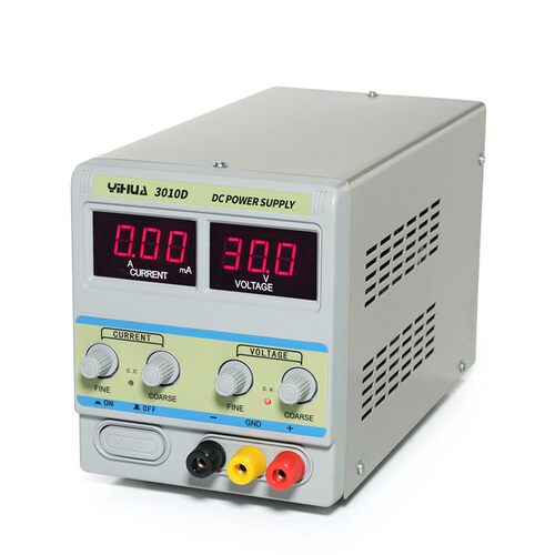 谊华305D可调直流稳压电源30V 5A 10A 手机笔记本维修开关电源