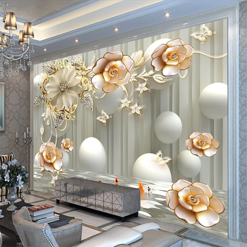 20D电视背景墙壁纸5d2022自粘新款8DD18d立体家用客厅装饰9D3D墙