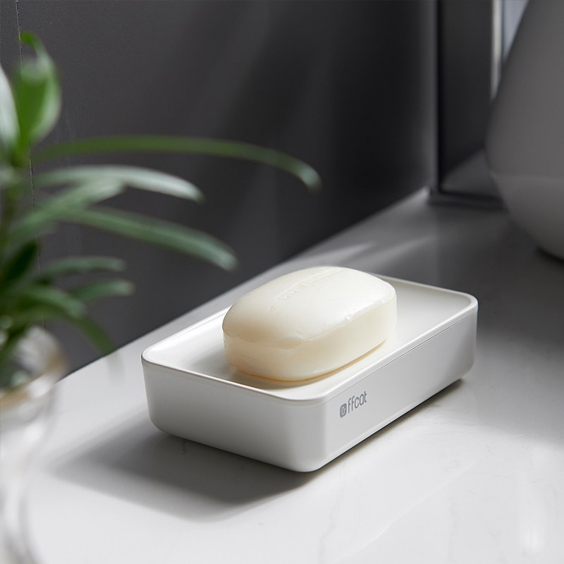 ffcat/非非猫台面肥皂盒卫生间浴室香皂盒洗漱台皂盒Z沥水孔皂托