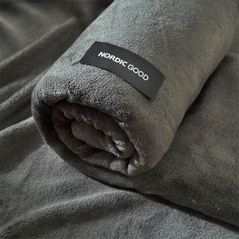 毛绒床单单件牛奶绒加厚法兰绒毯子珊瑚绒加N绒被单人冬季宿舍铺