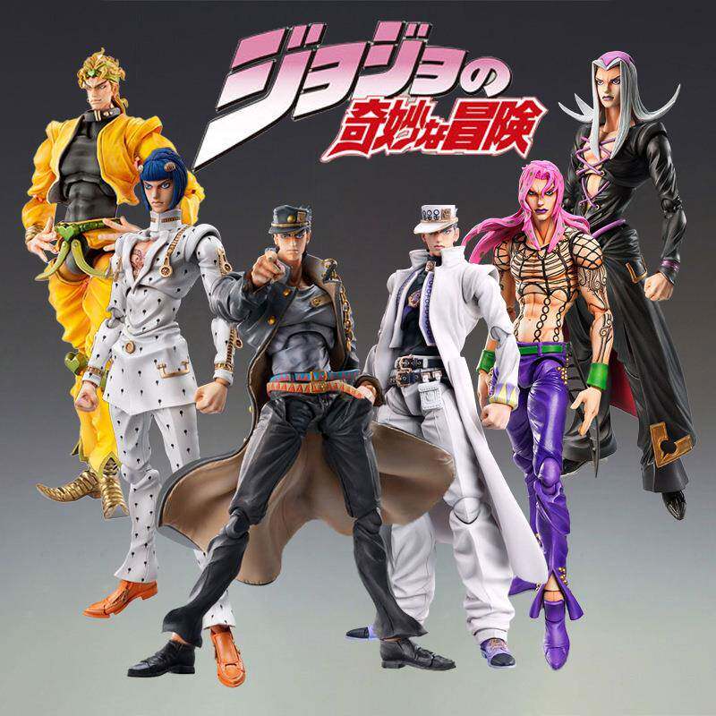 （一件起批）可动JOJO奇妙冒险#11迪27空条承太郎奥33布鲁诺58雷