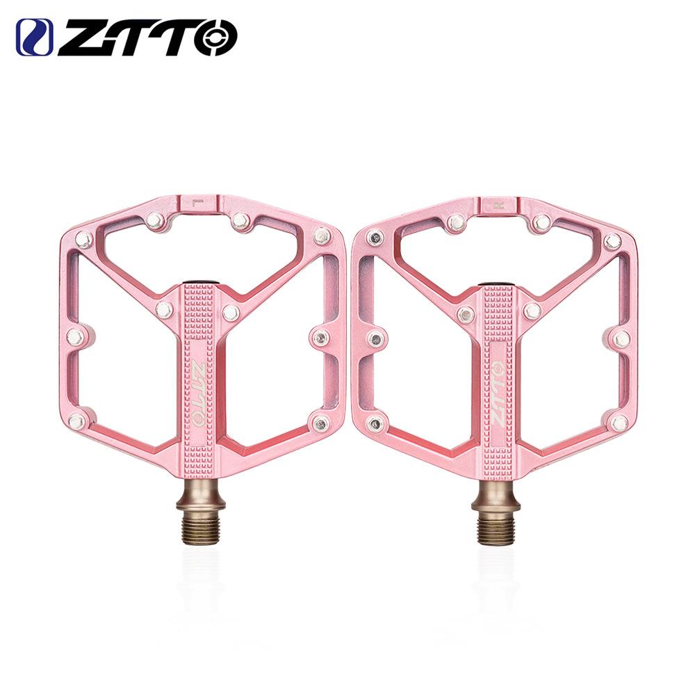 ZTTO自行车脚踏三培林脚踏粉色脚踏铝合金脚踏铬钼钢轴芯骑行配件
