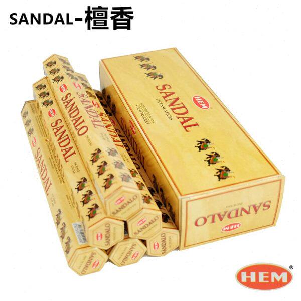 印度进口香薰HEM Sandal-檀香线香熏香静心室内净化空气礼佛香