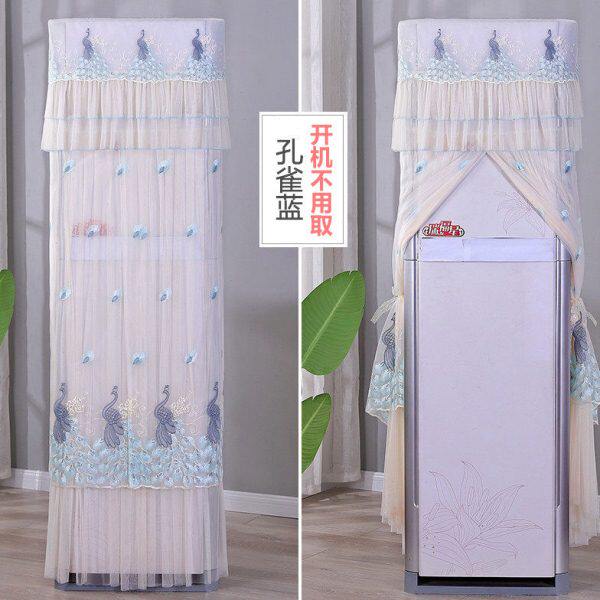 开机不取空调罩套新款轻奢立式方形柜机长方形空调防尘罩柜式客厅