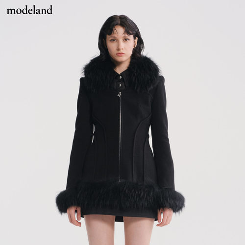 【设计师款】NOPHORA高级感大毛领秋冬保暖外套modeland买手店
