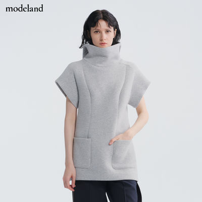 【设计师款】OWN THE TEMPO太空棉科技感立领中长款上衣买手店