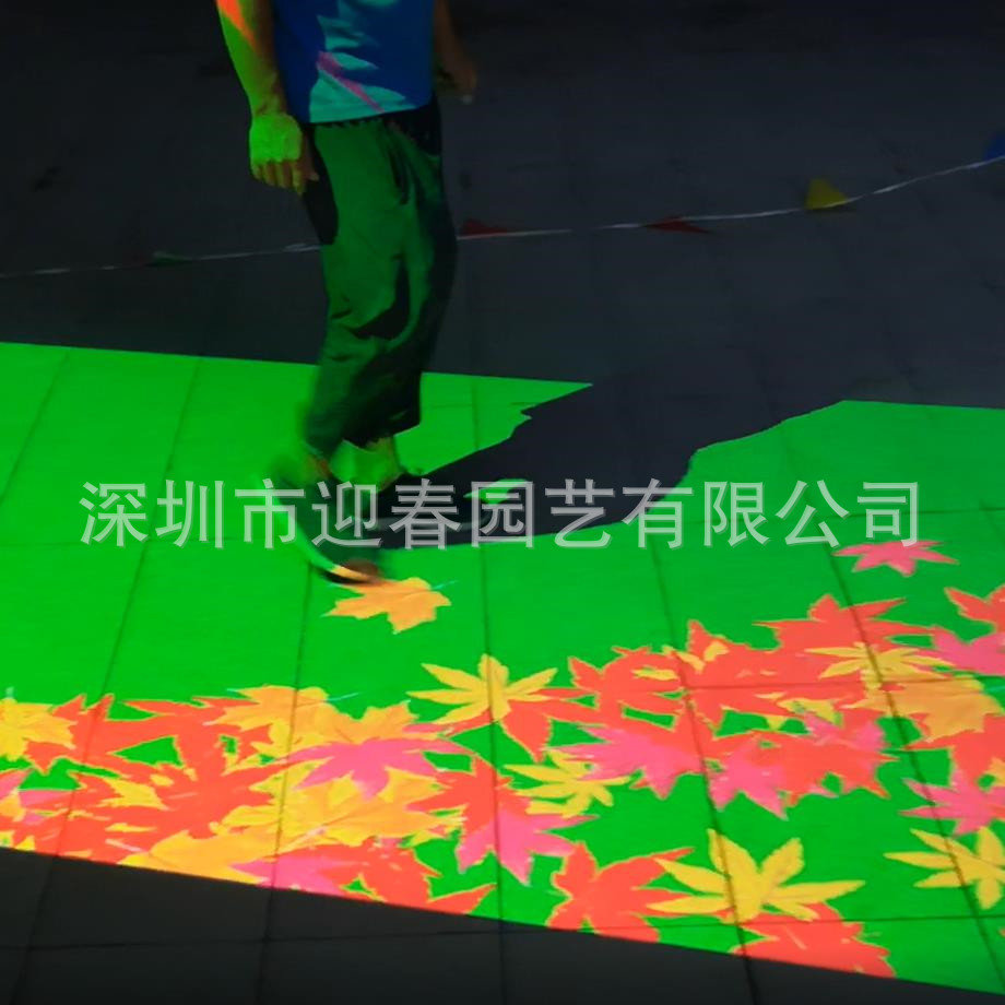 沉浸式全息3D墙面互动投影仪 地面互动感应设互动投影大屏