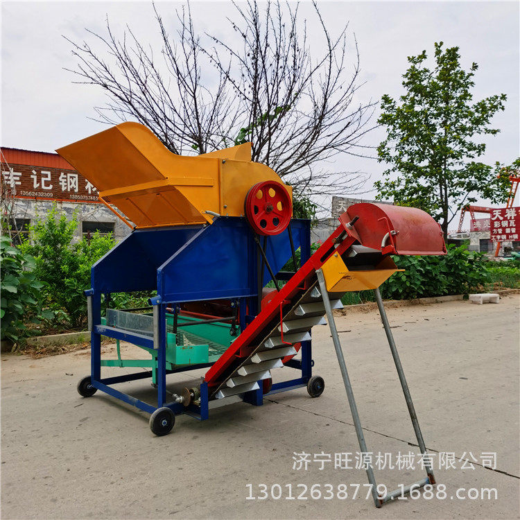 新型花生摘果机视频 花生秧果分离机 自动上料花生摘果机,五金/工具,脱粒机,淘宝优惠券,粉丝福利购,淘宝优惠卷