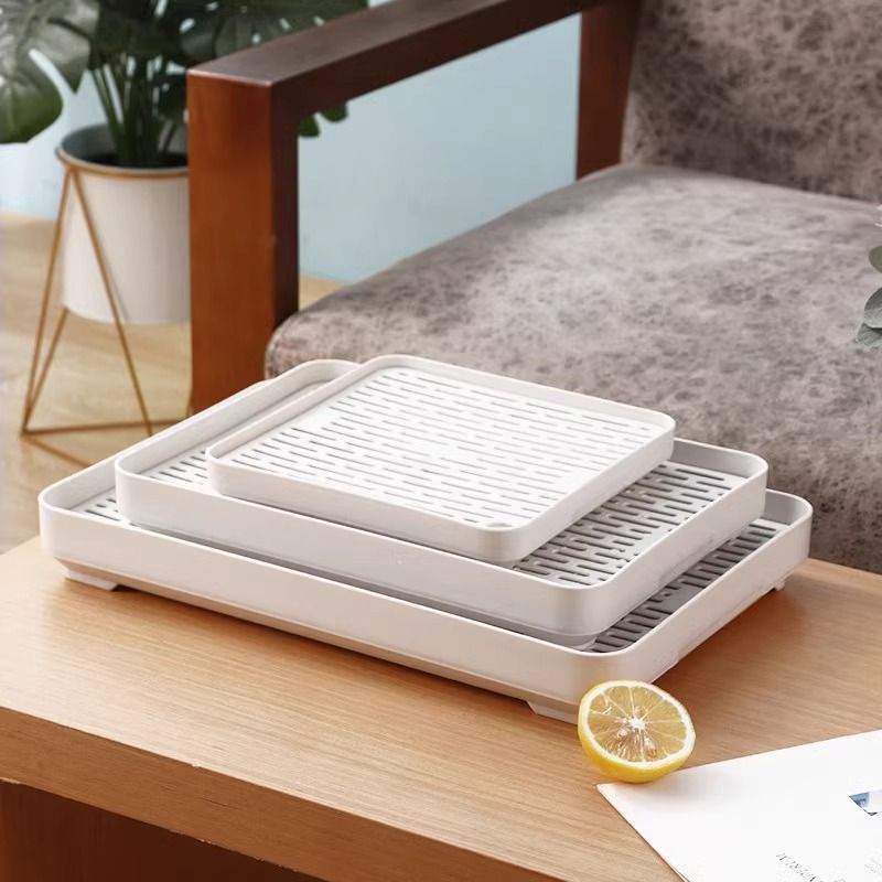 水杯子架放茶杯神器置物架v收纳沥水托盘桌面茶盘咖啡杯架家用双