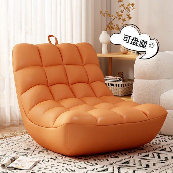 椅可躺可躺椅睡榻榻米客厅休闲卧室小沙发懒人沙发龙虾阳台单人