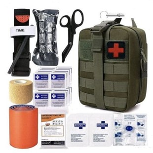 户外野营登山便携多功能工具包地震求生应急包装备战术训练急救包