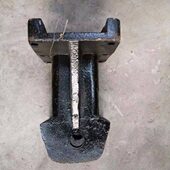 配件卡40拖车金牵引354挂钩马支架牵引拖拉机 黄30海4 2504架