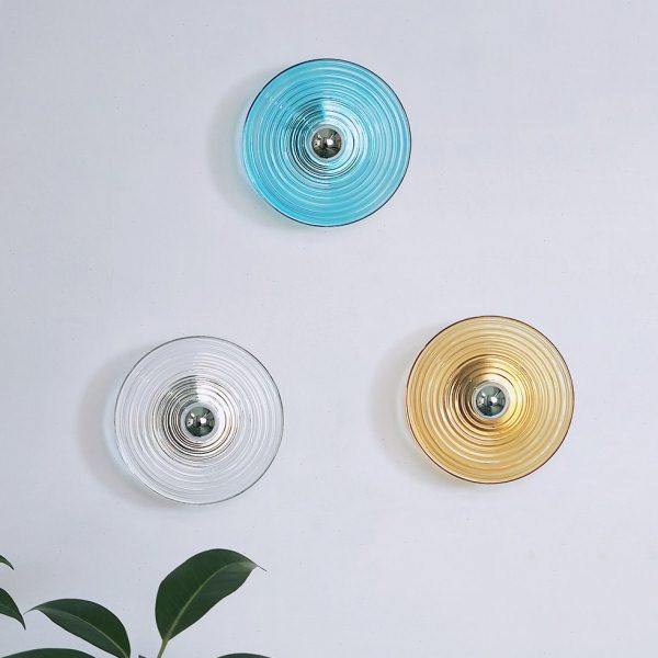 中古风玻璃壁灯简约现代客厅背景墙装饰壁灯民宿小清新卧室床头灯,家装灯饰光源,壁灯,淘宝优惠券,粉丝福利购,淘宝优惠卷