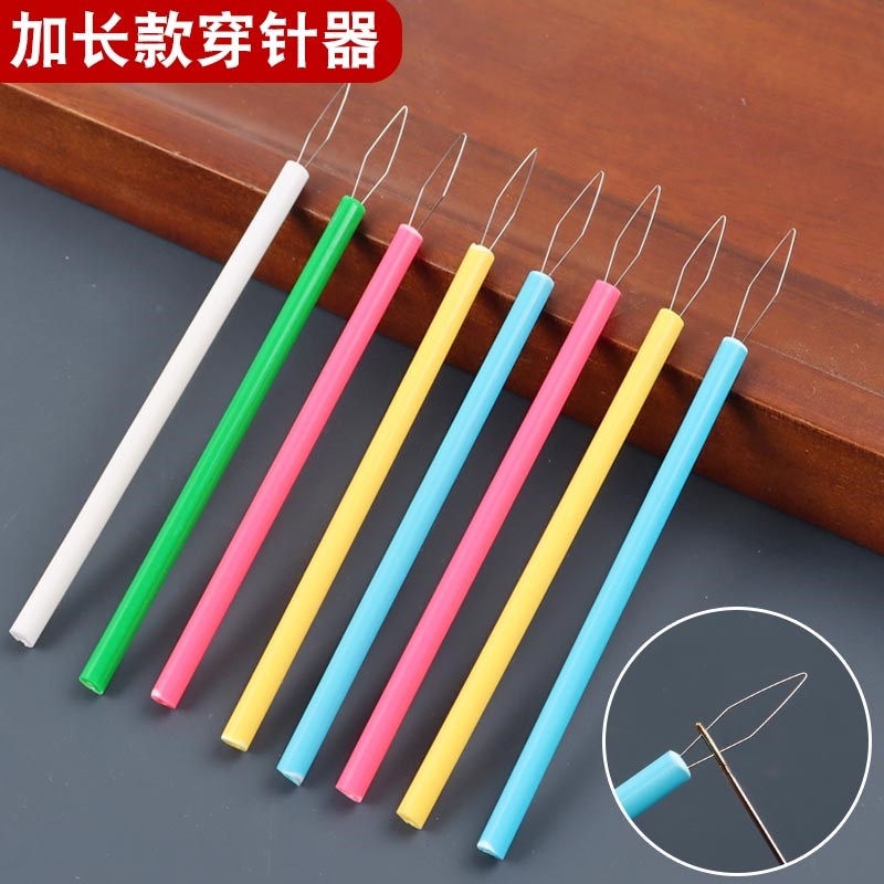 加长款穿针神器穿线器辅s助老人自动穿针引线器认针器缝纫机穿针