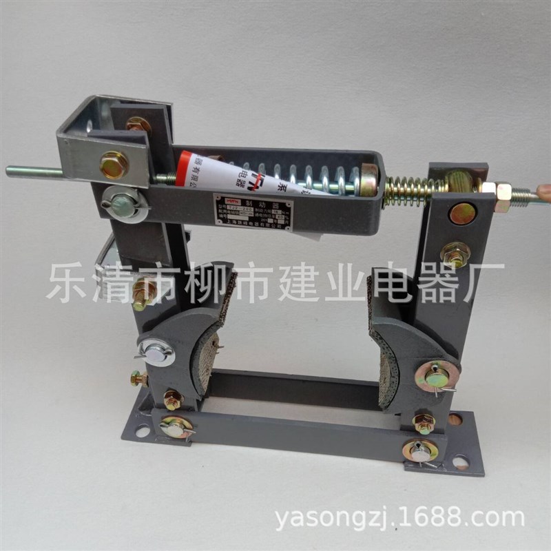 TJ2-100A电磁制动器 TJ2-1H00卷扬机制动刹车抱闸制动架