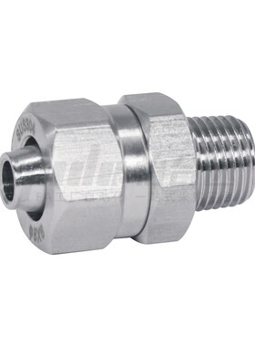 XES01/04-D4/D6/D8/D10/12B/16-M5/1/2/3快拧接头外螺纹直接头标