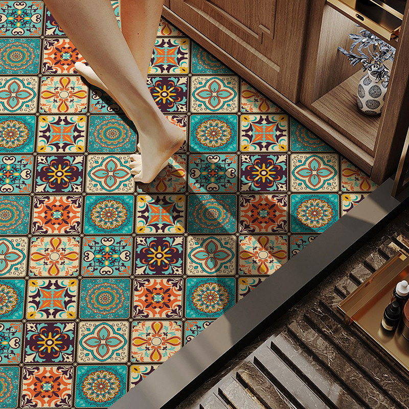 覆古墙贴客厅卧室自粘壁纸tw墙纸防水防滑墙面地面装饰地贴厨房防